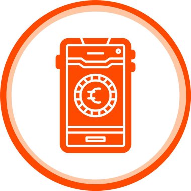vektör telefon ikonu vektör illüstrasyonu