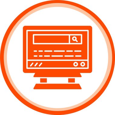 Bilgisayar monitörü ve dizüstü simgesi, özet biçimi