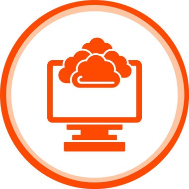 İllüstrasyon Meteoroloji ikonu vektörü