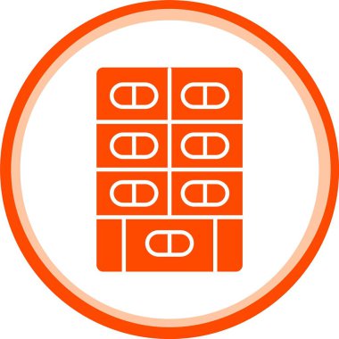 Seo simgesinin vektör illüstrasyonu