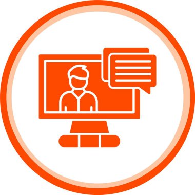 güzel çağrı merkezi sembol vektör simgesi