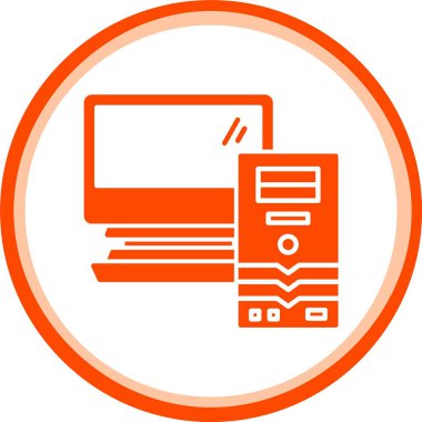 vektör dizüstü simgesi illüstrasyonu