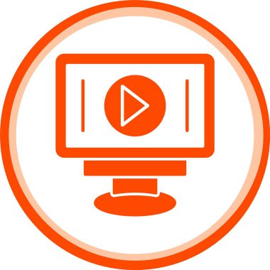 vektör Lcd simgesi