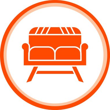 vektör ev simgesi, basit illüstrasyon