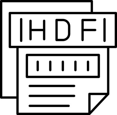 Modern bir simgenin vektör illüstrasyonu