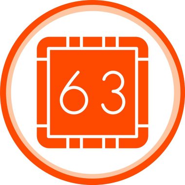 5856simge vektörü turuncu