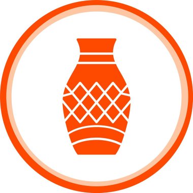 güzel portakal suyu vektör simgesi