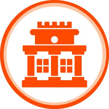 güzel yapı vektör çizgisi simgesi