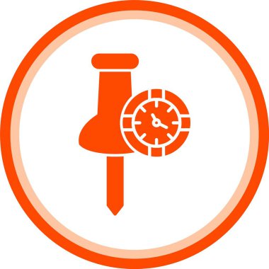 Alarm saat simgesi, özet biçimi