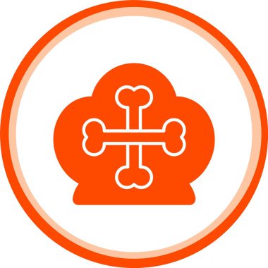 güzel bulut ayarları vektör çizgisi simgesi