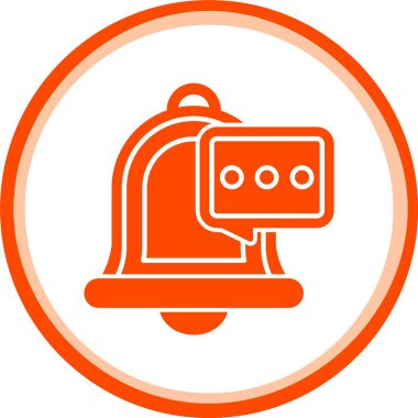 vektör bell simgesi simgesi