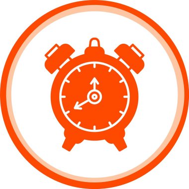 Çalar saat simgesi. vektör illüstrasyonu