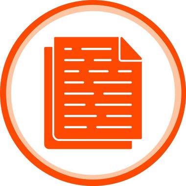 vektör dosya simgesi, vektör illüstrasyonu