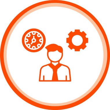 güzel dişliler ve vites çizgisi vektör simgesi