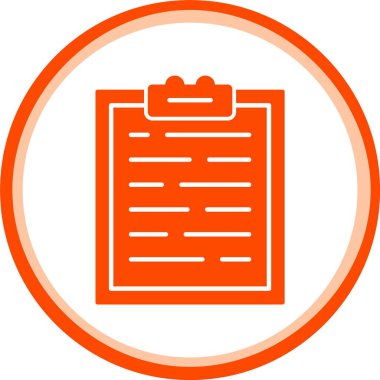 güzel belge simgesi vektör simgesi