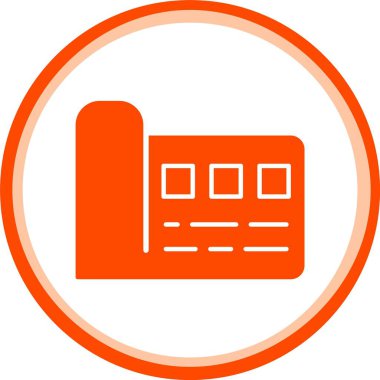 vektör takvimi simgesi, basit vektör illüstrasyonu