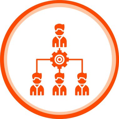 Ağ Vektörü Kabartma Simgesi Tasarımı