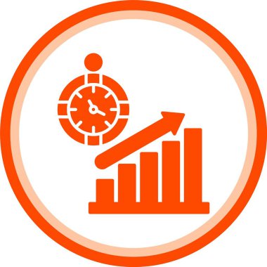 güzel zaman yönetimi vektör simgesi