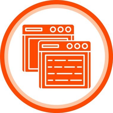 vektör sunucu illüstrasyonu