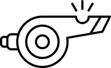 Gördüm. Web simgesi basit illüstrasyon