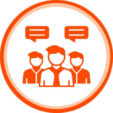 İş adamlarının vektör illüstrasyonu