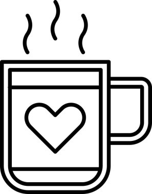 Kupa kupası aşk simgesi ana hatlarıyla