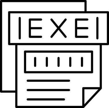 dosya simgesi, vektör illüstrasyonu