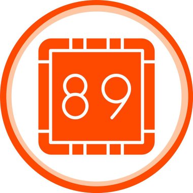 Benzersiz 8 vektör sembol