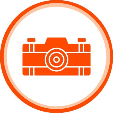 Güzel Kamera vektör satırı simgesi