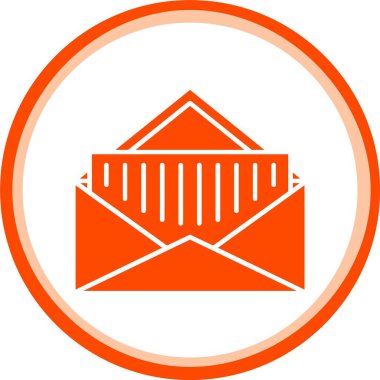 zarf posta vektör illüstrasyonu