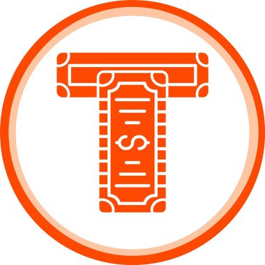 vektör para simgesi illüstrasyonu