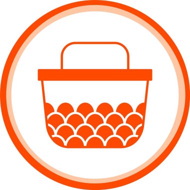 Gıda ikonunun vektör çizimi, gıda kavramı