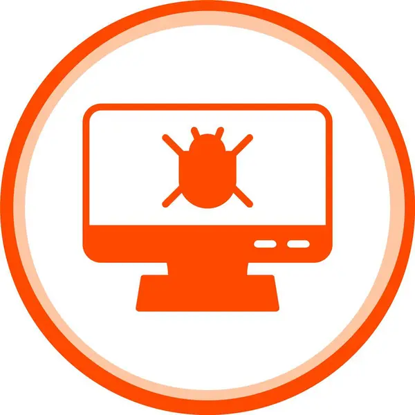 güzel bilgisayar simgesi vektör simgesi