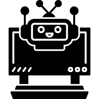 Robot simgesi, basit tarzı