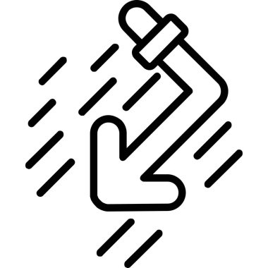 ok simgesi, vektör illüstrasyonu