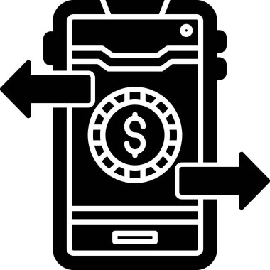 para mobil simgesi, vektör illüstrasyonu