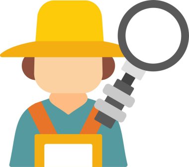 Arama simgesi, vektör illüstrasyonu