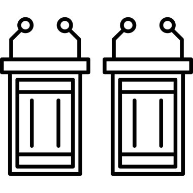 Çöp kutusu simgesi. Beyaz arkaplanda izole edilmiş web tasarımı için ana çöp kutusu vektör simgesi