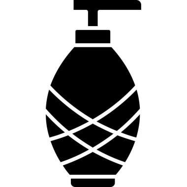 su şişesi simge vektör çizim