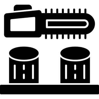 Saç kurutma makinesi. Basit resimleme