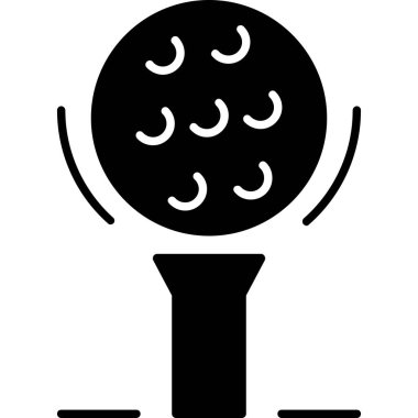 Sabit stil golf ikonu