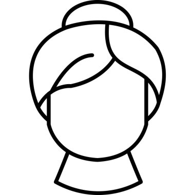 Hintli kız simgesi, taslak biçimi