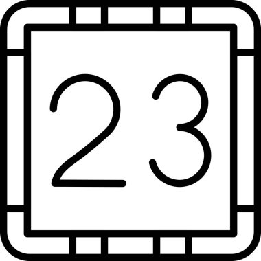 takvim tarihi simgesi, özet biçimi