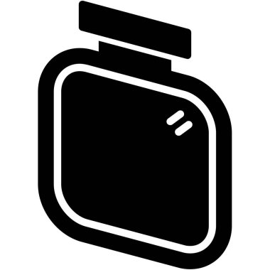 şişe simgesi vektör illüstrasyonu