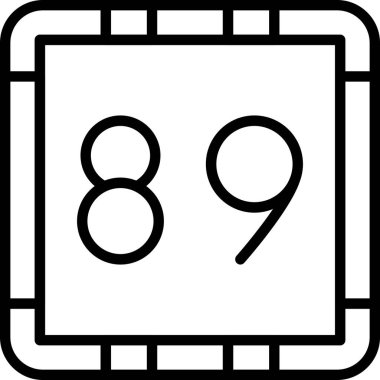 9-8-9 simgesi, 9-9 vektör çizimi