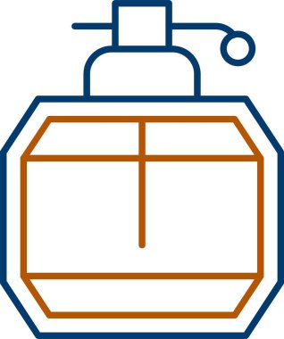 Fragance Simgesi, Web Kullanımı için Basit Vektör İllüstrasyonu