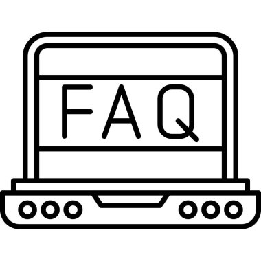 soru faq simgesi, özet biçimi