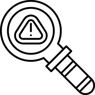 Arama simgesini ana hat biçiminde bul