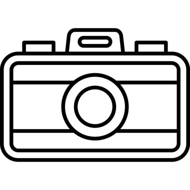 Kolayca düzenleyebilen ve düzenleyebilen Kamera Vektörü simgesi