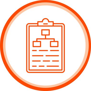 Web Kullanımı için Simge Planı, Basit Vektör İllüstrasyonu